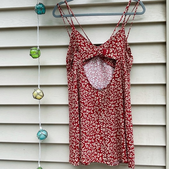 KENDALL & KYLIE Red Cheetah Print Dress - Picture 5 of 7